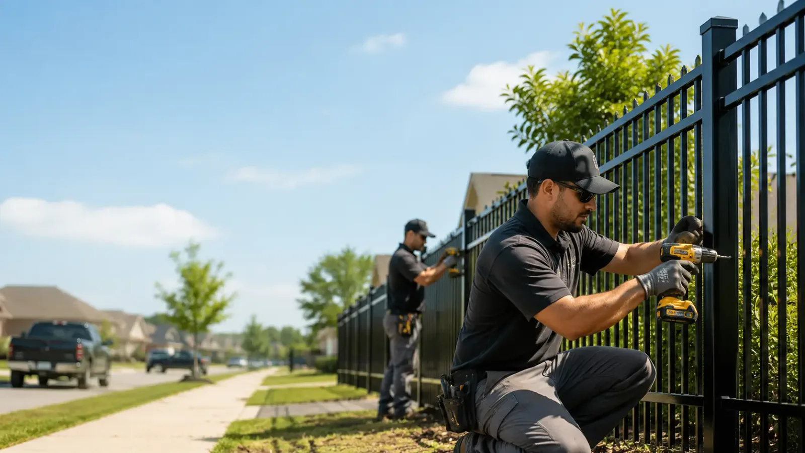 Metal Fence Installation in Virginia Beach, VA